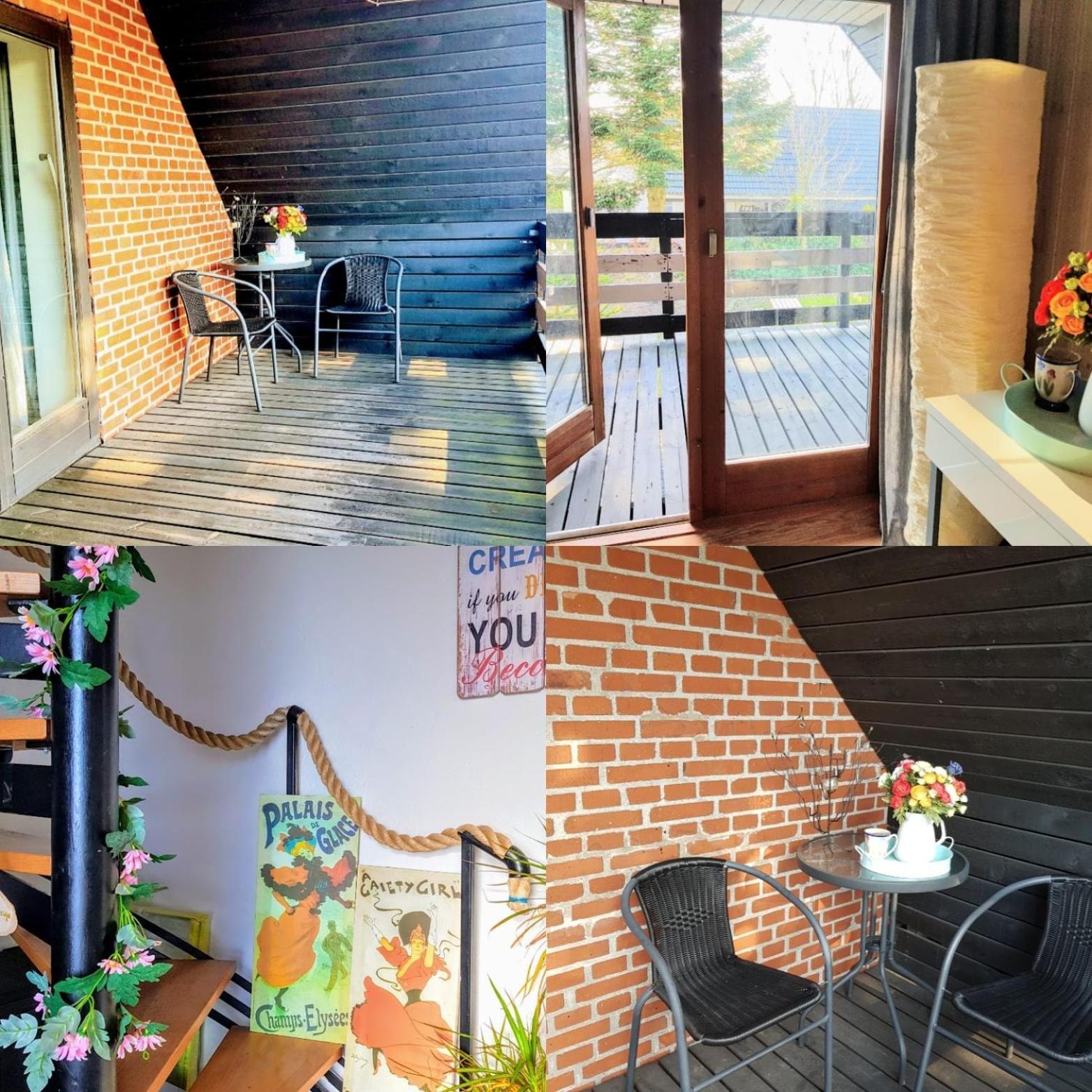 5Min Walk To Lego House - Two Bedrooms On Loft Floor With Balcony * With Garden Билунд Екстериор снимка